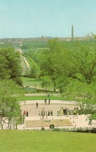 John F. Kennedy Grave Unposted Vintage Postcard Arlington National Cemetery - $12.86