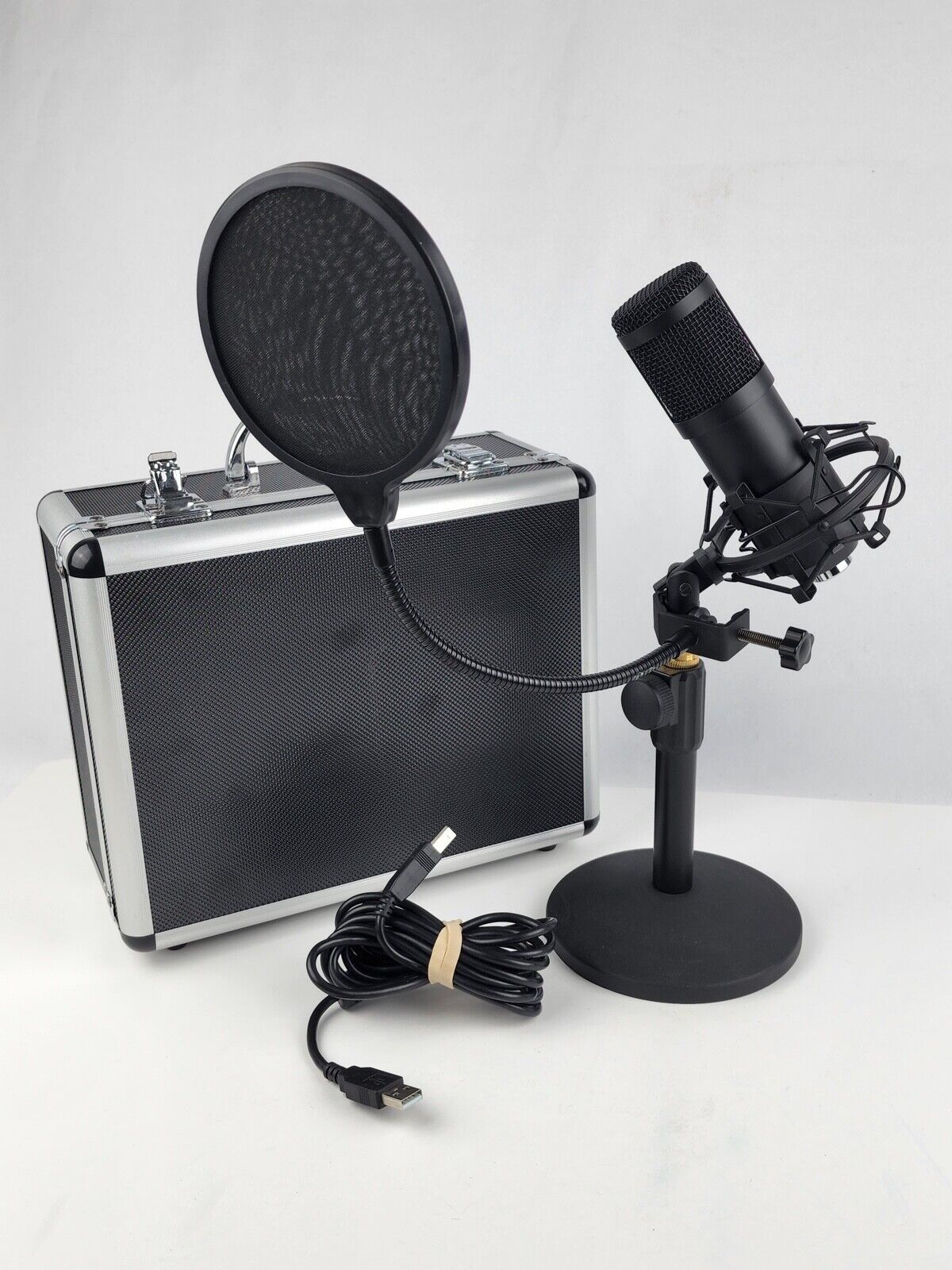 Primary image for Sudotack ST-820 Microphone Kit Streaming Podcast USB w/ Case Stand cord & filter