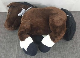 Huggapuffs Special Effects Brown And White Horse Animal Toy for Kids - $15.96