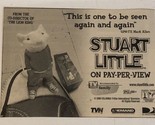 Stuart Little Tv Guide Print Ad Michael J Fox TPA8 - £4.66 GBP