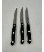 Lot of 3 Henckels 13359-120 (4 1/2&quot;) Stainless Steel Knives Made in India - £17.72 GBP