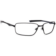 Oakley Men&#39;s Sunglasses Frame Only Splinter Black/Midnight Blue Wrap Met... - £117.33 GBP