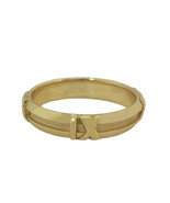 Tiffany Atlas Yellow Gold 18k Band Ring, size 9 - $870.00