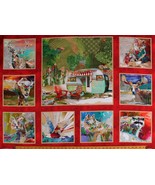 30&quot; X 44&quot; Panel The Great Outdoors Camper Panel Cotton Fabric Panel D368.70 - £8.49 GBP