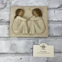 Willow Tree Friendship Forever True Friends Plaque #26502 Demdaco Susan Lordi  - £10.55 GBP