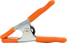 Jorgensen 3201-HT Pony Spring Clamp, 1-Inch, Silver/Orange - £7.35 GBP