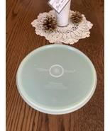 Vintage Tupperware TURQUOISE FREEZER STORAGE CONTAINER W/Lid 6 1/4 Inch ... - $183.41 MXN