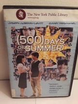 (500) Days of Summer (DVD, 2009) Ex-Library Joseph Gordon-Levitt - £4.17 GBP