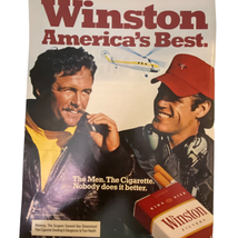 Winston Cigarette Print Ad December 1982 Original Color 8 x 11 Collectorcore - £7.72 GBP