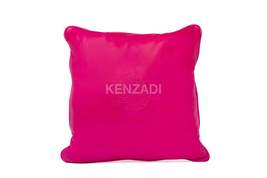 Moroccan Leather Pillow, Pink traditional Throw Pillow Case by Kenzadi - £54.57 GBP