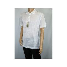 Mens Polo Shirt Slinky Sheer Short Sleeves Soft Touch Stacy Adams 57006 White image 3
