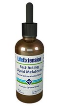 MAKE OFFER! 3 Pack  Life Extension Fast-Acting Liquid Melatonin 3mg sleep aid image 2