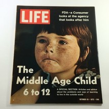 VTG Life Magazine October 20 1972 Middle Age Child 6-12 Cover Feature, Newsstand - £22.36 GBP