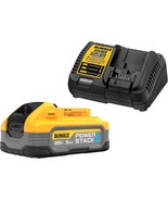 Dewalt Powerstack 20V Max Battery Starter Kit, Rechargeable, 5Ah,, Dcbp520C - £93.05 GBP