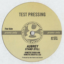 AUBREY Stand Still 12&quot; Groovilicious GM 253 Test Pressing Vinyl Record - £5.52 GBP