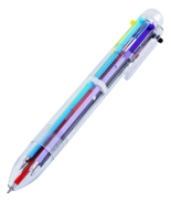 multi 6 Colors BALL POiNT iNK PEN Retractable black red orange green blu... - $26.02 CAD