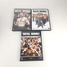 WWE Royal Rumble DVD  Lot  2008 2010 2012  Wrestling WWF Undertaker John Cena - £10.88 GBP