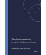 Theophrastus Metaphysics (Mnemosyne, Supplements, 125) (English, Ancient... - $394.00