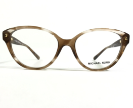 Michael Kors Brille Rahmen MK4042 3235 Kia Brown Rund Voll Felge 51-16-135 - £39.56 GBP