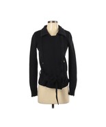 MODA INTERNATIONAL Womens Black Asymmetrical Motorcycle Sweater Jacket XS - €16,50 EUR