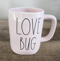 Rae Dunn Artisan Collection By Magenta &quot;LOVE BUG&quot; Light Pink Mug 16 oz - $12.86
