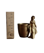 Vintage Figural TOOTHPICK HOLDER Rogers Bro Triple Plate Victorian Woman... - $356.64 MXN