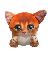 Large Fat Wild Alive 12&quot; Large Plush Toy Hannah the Cat 2020 - $22.80