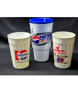 Vintage PEPSI Souvenir DARLINGTON Plastic Tumblers NASCAR WINSTON CUP - ... - $10.83 CAD