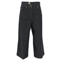 Hermès Pintucked Straight Leg Jeans In Cotton Women Grey Size 34 - $359.10