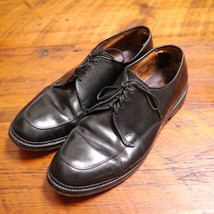 ALLEN EDMONDS Brentwood USA Black Leather Dress Oxfords Shoes 12D 46.5 - £62.88 GBP