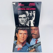 Lethal Weapon 1 &amp; 2 Laserdisc Set of 2 Movies, Mel Gibson Danny Glover Good Cond - £8.38 GBP