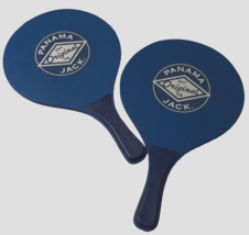 (2) Panama Jack Blue Original Est. 1974 Game Wooden Beach Paddle Board Set - $14.89