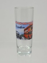 London Souvenir Shot Glass Double Decker Bus Double Shot England British... - $9.89