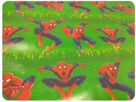 Marvel spiderman Gift wrap 45ft each - pack of 4 - £37.25 GBP