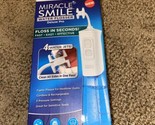 Ontel Miracle Smile Water Flosser Deluxe Pro for Teeth &amp; Gum Health 360 ... - £30.10 GBP