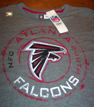 Vintage Style Atlanta Falcons Nfl Football Long Sleeve T-Shirt Large New w/ Tag - £19.37 GBP