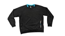 Vintage Jordan Nike Dri Fit Sweatshirt Pullover Men&#39;s Large Navy Zip Poc... - £29.88 GBP