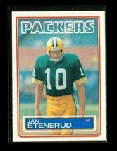 Vintage 1983 TOPPS Football Trading Card #85 JAN STENRUD Green Bay Packers - £3.94 GBP