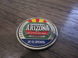 Glendale Arizona Police Super Bowl XLIX 2015 Challenge Coin #454T - £38.16 GBP