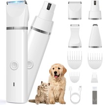 Dog Clippers Grooming Kit Hair Clipper-Low Noise Paw - Quiet - £38.49 GBP