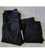 Lot Of Under Armour Black Compression Heatgear Leggings Size S &amp; M &amp; Fab... - $330.90 MXN