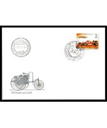 1986 HUNGARY FDC Cover - 100 eves EZ Auto, Budapest FL1  - $2.96