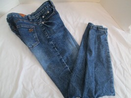 Red Bottoms Women&#39;s Junior&#39;s Size 0  Denim Skinny Jeans Faded Blue Clothing - $10.99
