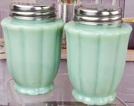 The Pioneer Woman ~ &quot;Timeless Beauty&quot; ~ Jade ~ Salt &amp; Pepper Shakers - $26.18