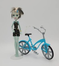 2015 Monster High Boltin&#39; Bicycle Frankie Stein Doll &amp; Bicycle - £19.32 GBP