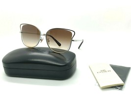 New Coach Sunglasses HC7106(L1108) 933913 Shiny Brown Silver Gold 55-15-140MM - £62.15 GBP