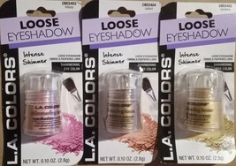 L.A. Colors Loose Eyeshadow 3 pcs. Lollipop / Radiant / Sunshine - $17.76