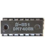 Espec. Military DM7408N 7408PC 7408N Quad 2-INPUT And Gate, DIP14 - $105.35 MXN