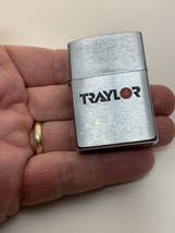 Vintage 1998 Xiv Chrome Zippo Flip Top Cigarette Lighter Traylor - £18.13 GBP