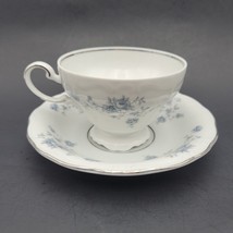 VTG Johann Haviland Blue Garland Bavaria Tea Coffee Cup &amp; Saucer - £12.60 GBP